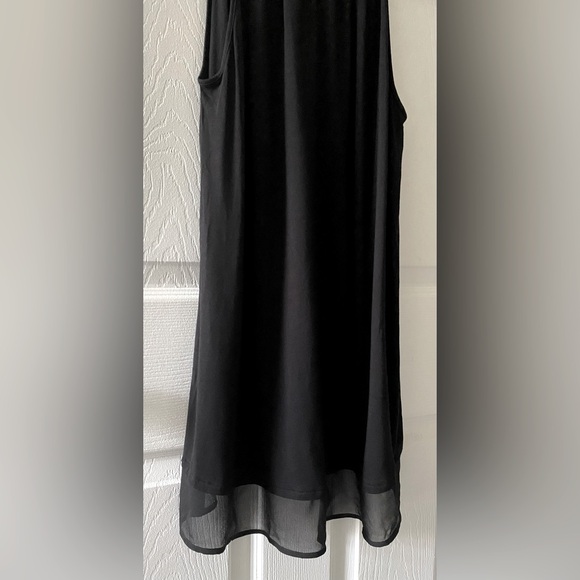 NWOT “Black Sleeveless Formal Elegant Blouse” - Picture 7 of 11